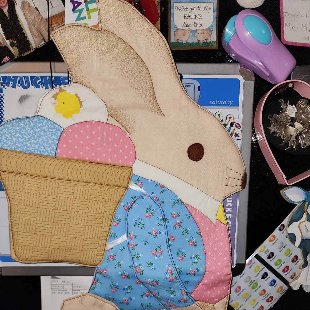 Handmade Peter Rabbit For Hanging About - Picture 2 of 6